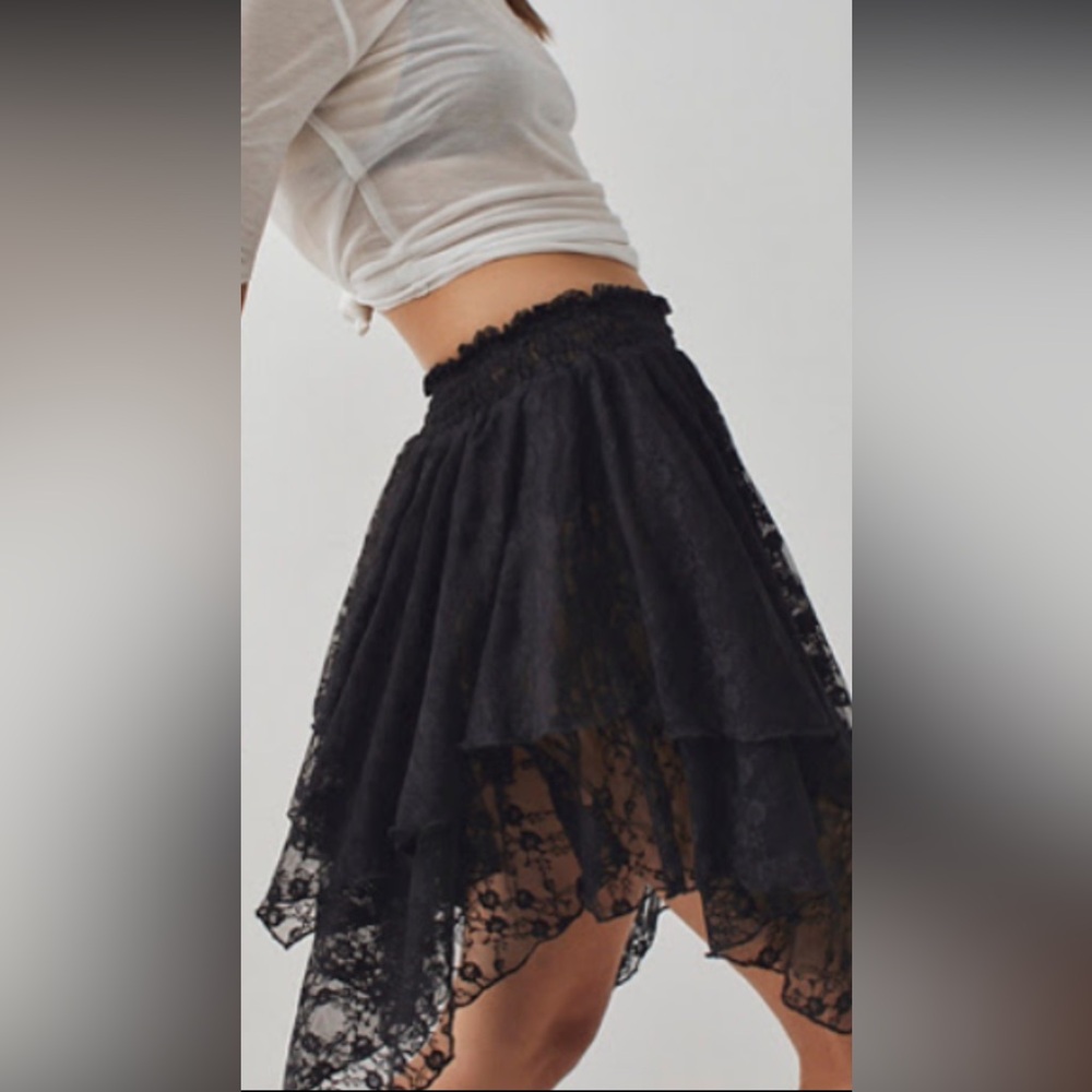 Free People Golden Evening Half Slip